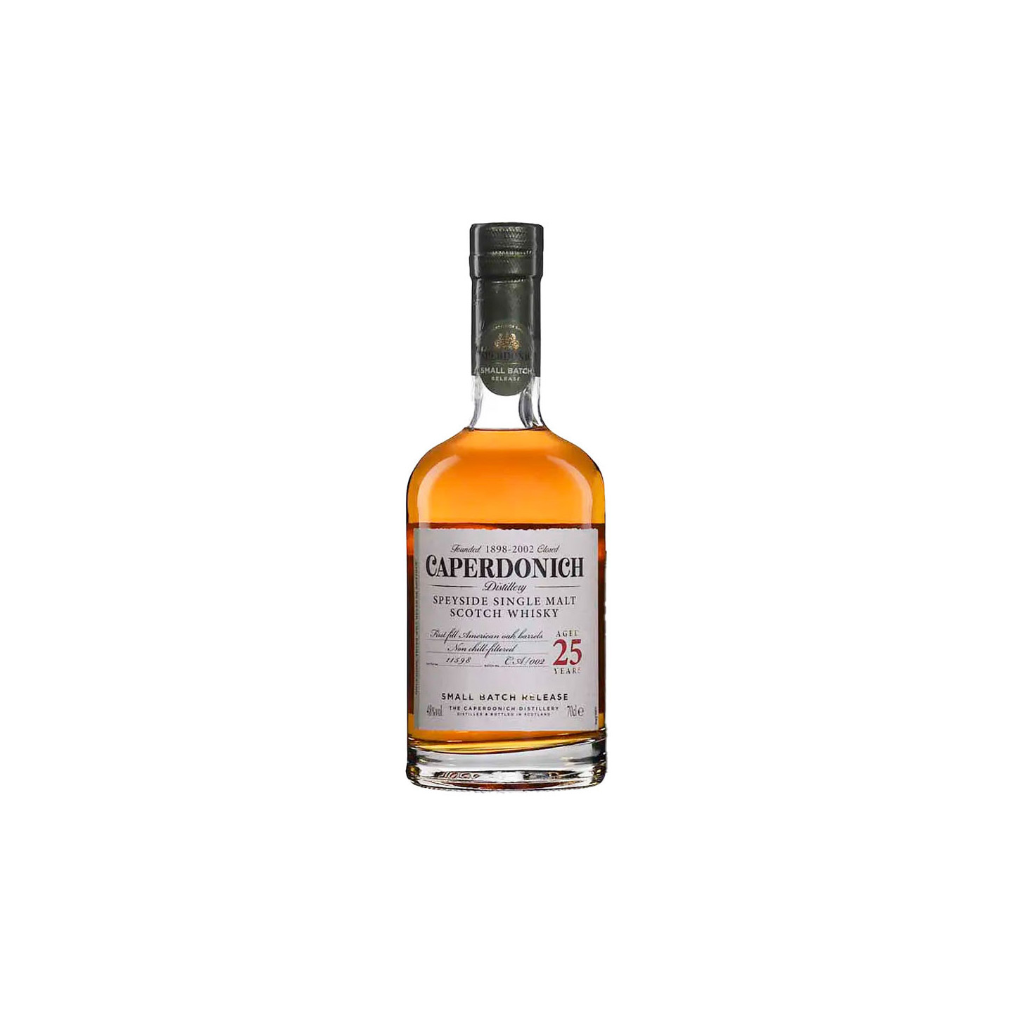 Caperdonich Unpeated 25 years old 70cl 48°