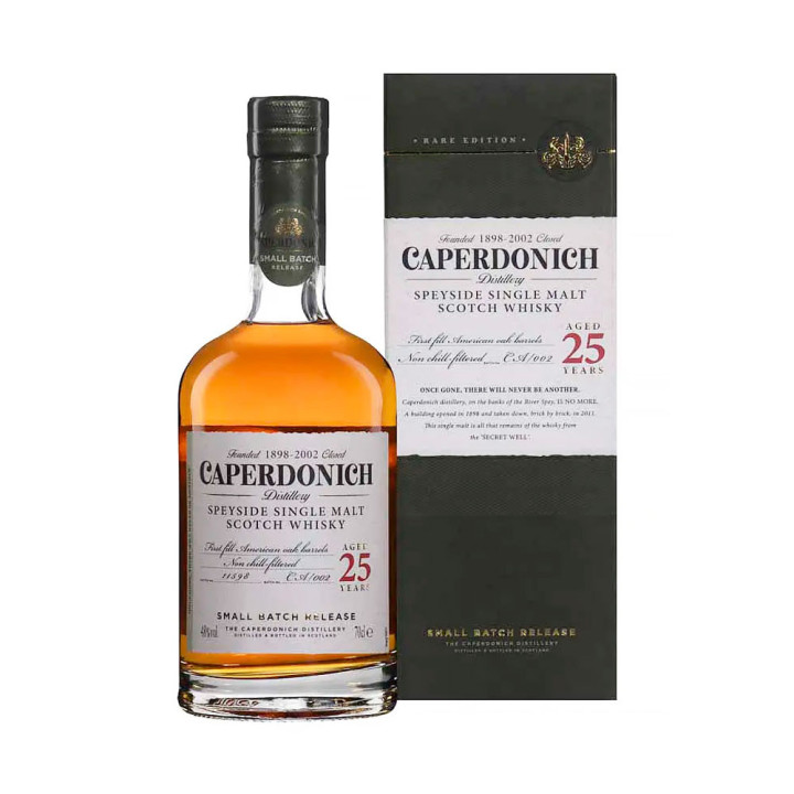 Caperdonich Unpeated 25 ans 70cl 48°