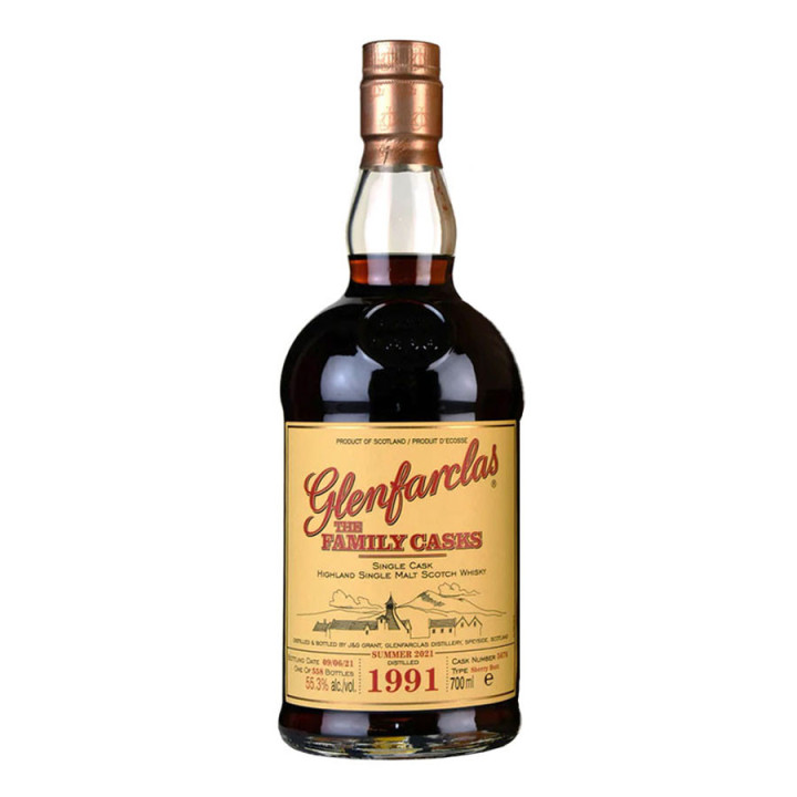 Glenfarclas 1991 29 Years Old S21 Cask 5676 70cl 55.3°