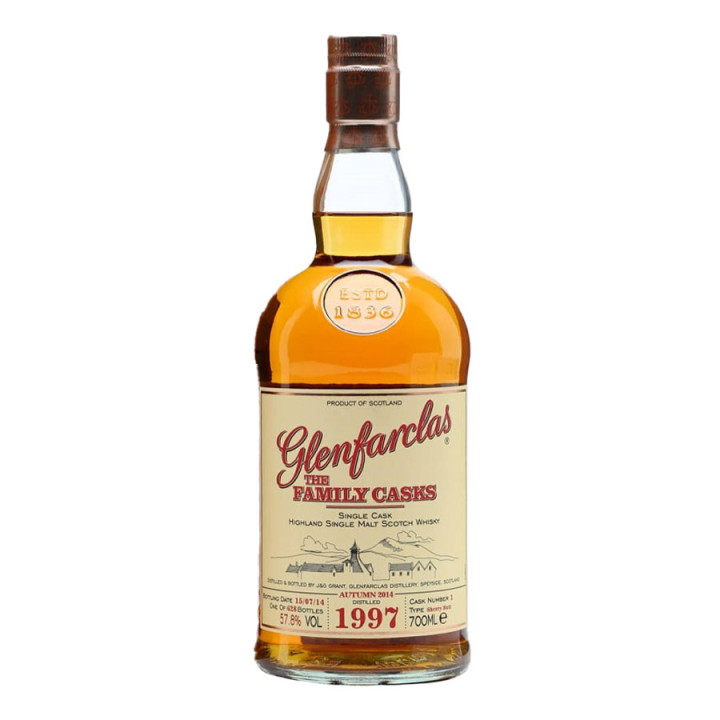 Glenfarclas 1997 23 ans Summer 2021Cask 5964 70cl 58.9°