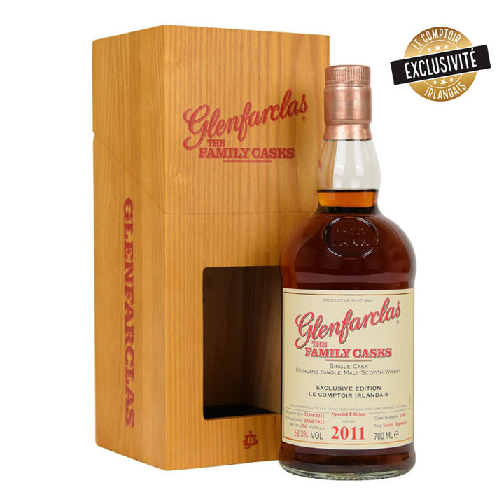 Glenfarclas 2011 Family Cask 1148 70cl 58.3°