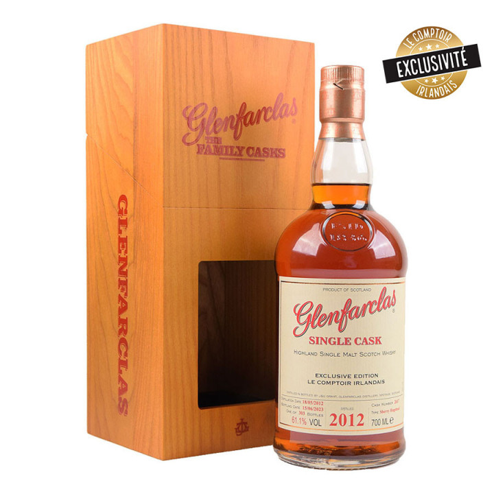 Glenfarclas 2012 Cask 2617 70cl 61.1°