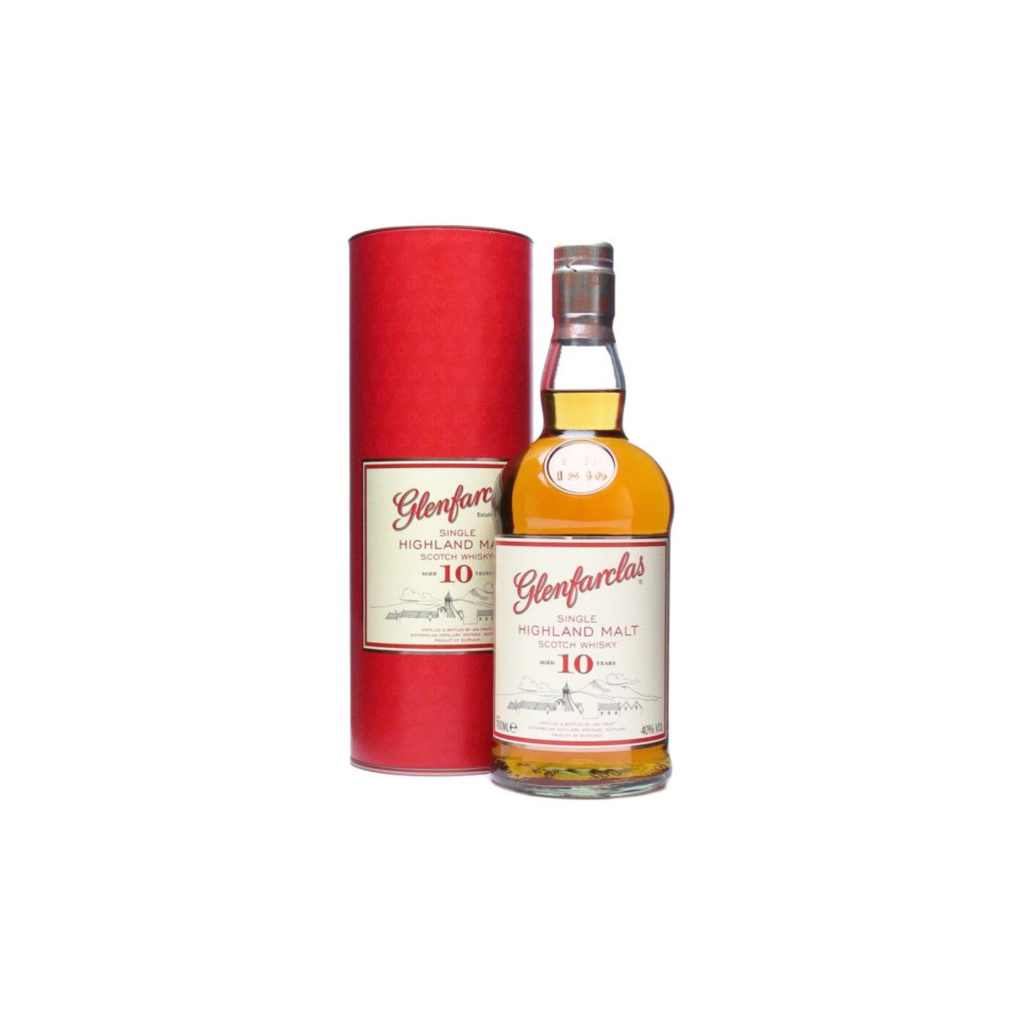 Whisky Glenfarclas 10 ans 70cl 40'