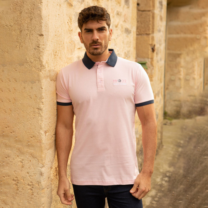 Polo Rose Manches Courtes Rugby Heroes Camberabero