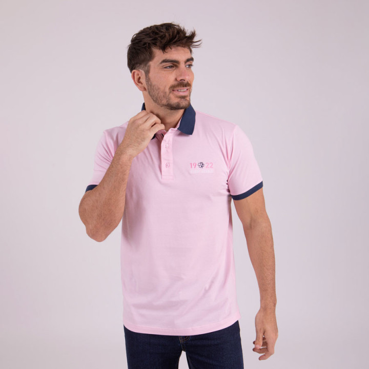 Polo Rose Manches Courtes Rugby Heroes Camberabero