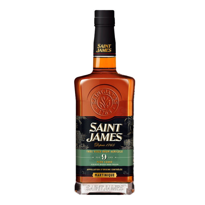 Rhum Saint James 9 ans 70cl 43°