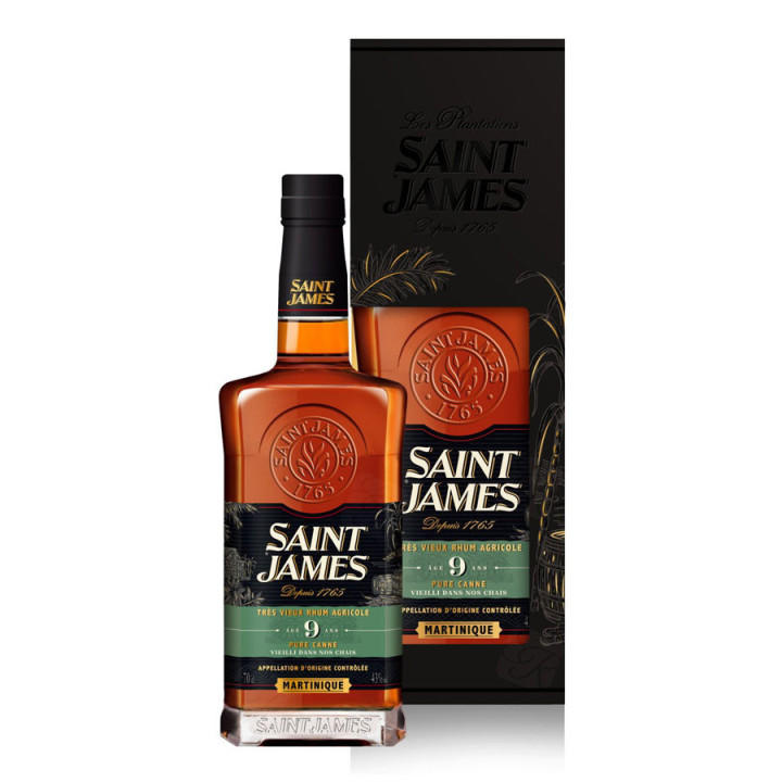 Rhum Saint James 9 ans 70cl 43°