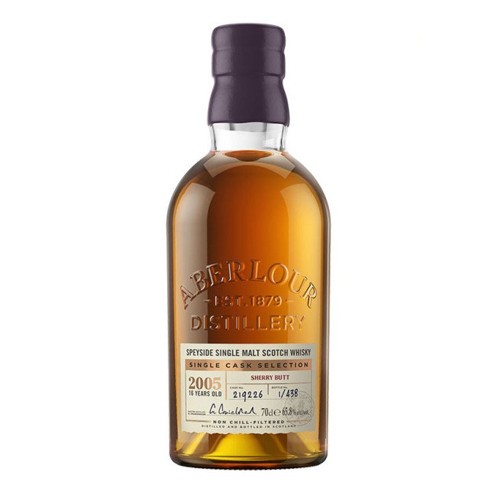 Aberlour 16 ans Single Cask 2005 Sherry 70cl 65.8°