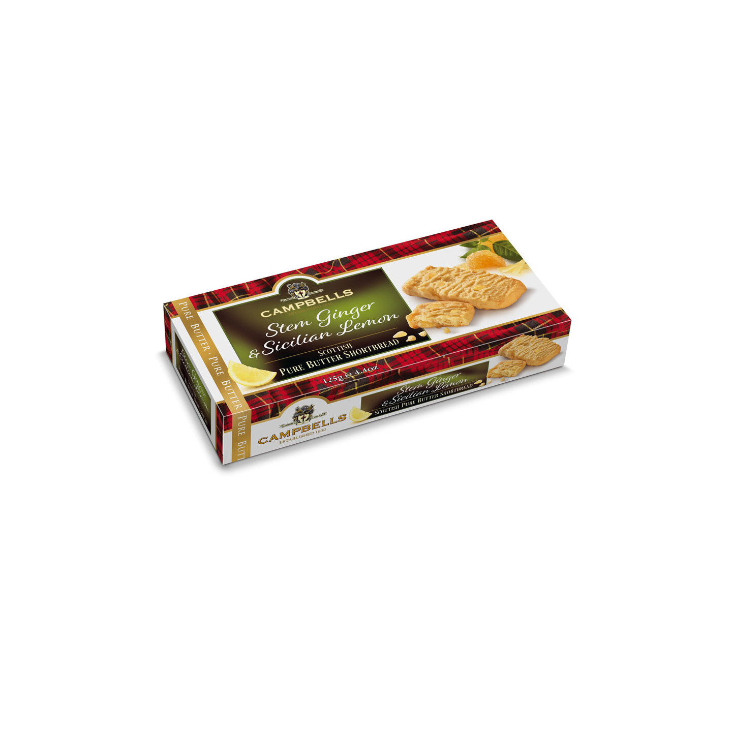 Shortbread Gingembre et Citron 125g