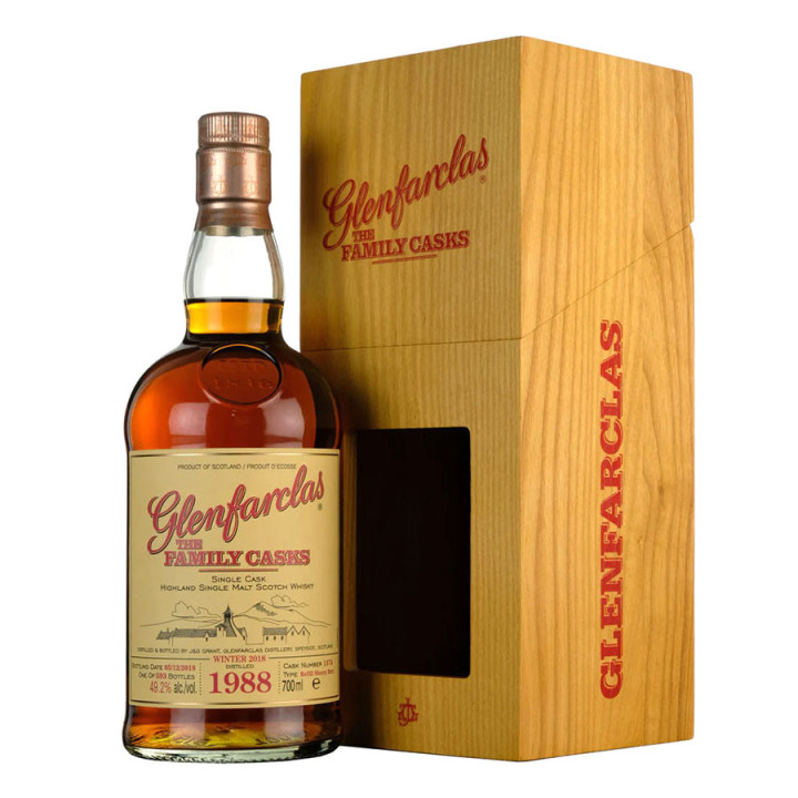 Glenfarclas 1988 30 ans W18 Cask 1374 70cl 49.2°