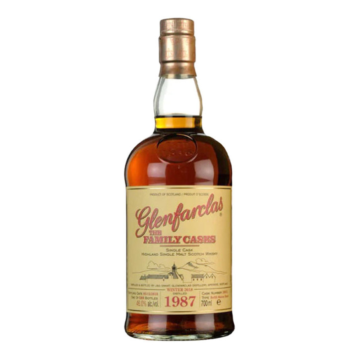 Glenfarclas 1987 31 Years Old W18 Cask 3831 70cl 46°