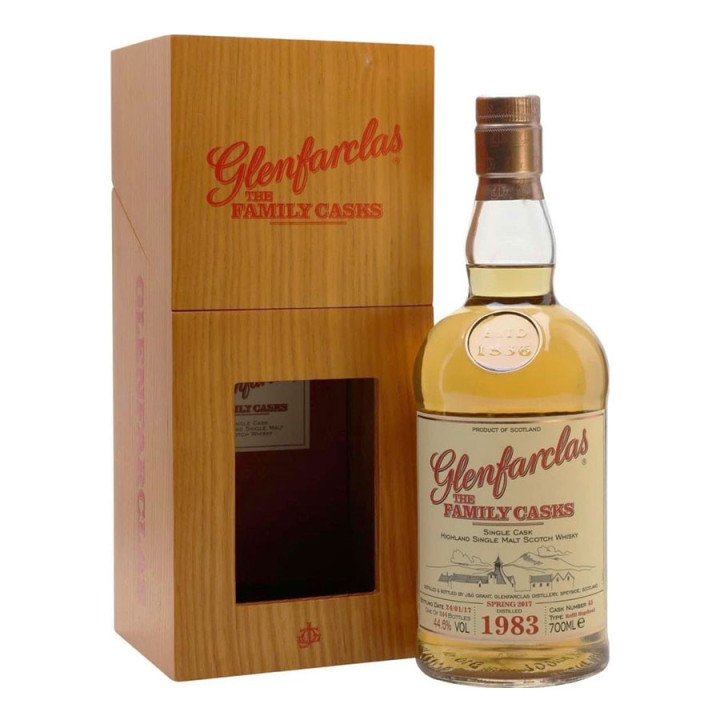Glenfarclas 1983 33 ans Spring 2017 Family cask 45 70cl 44.6°