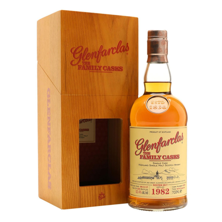 Glenfarclas 1982 35 ans Winter 2017 Family Cask4565 70cl 52.4°