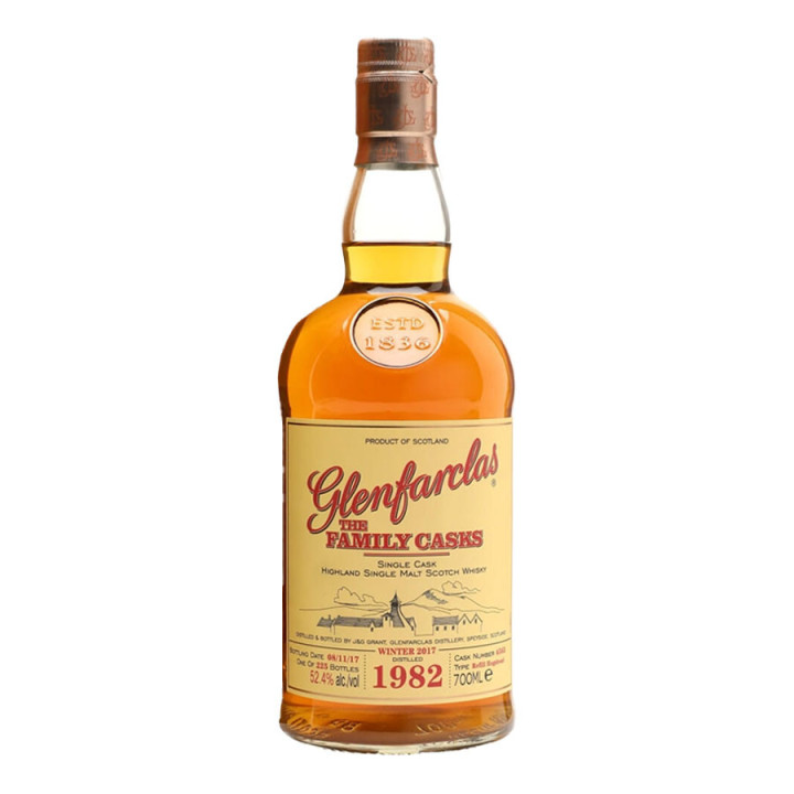 Glenfarclas 1982 35 ans Winter 2017 Family Cask4565 70cl 52.4°