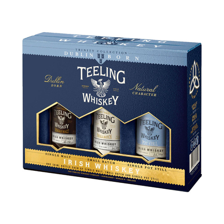 Whiskey Teeling Trinity Pack 3x5cl 46°
