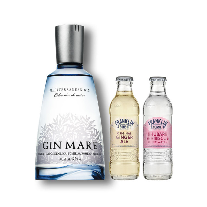 Pack Gin Mare + 2 Tonics Franklin&Sons