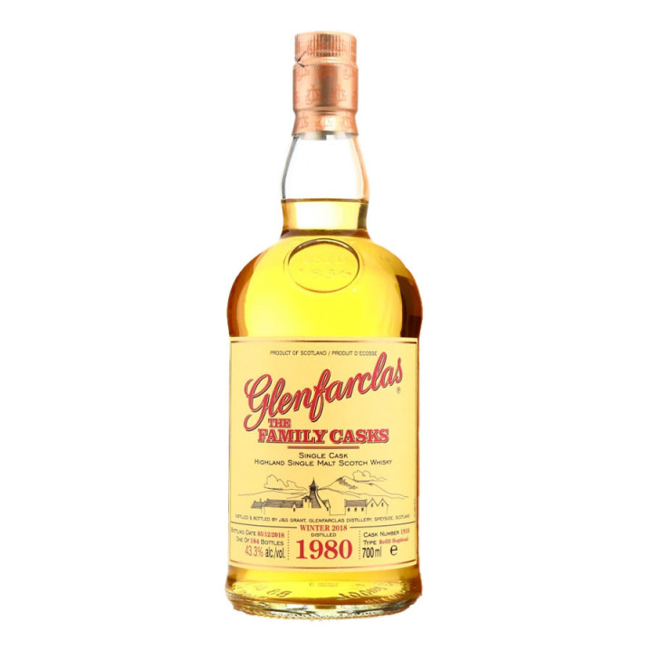 Glenfarclas 1980 38 yo Winter 2018 cask 1916 70cl 43.3°