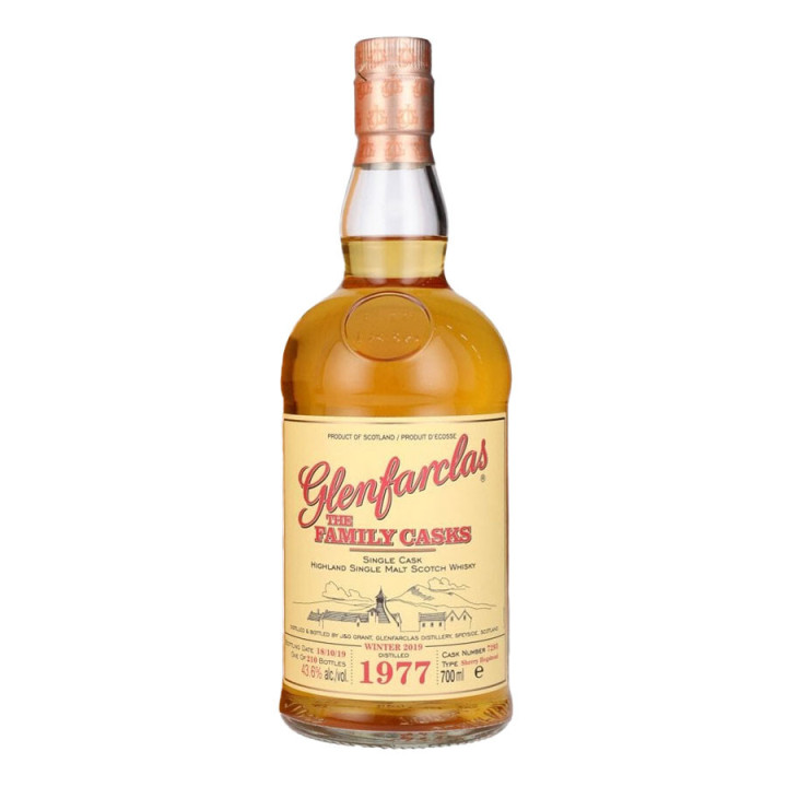 Glenfarclas 1977 41 ans Winter 2019 Cask 7293 70cl 43.6°