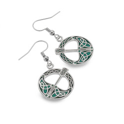 Boucles D'Oreilles Tara Verte