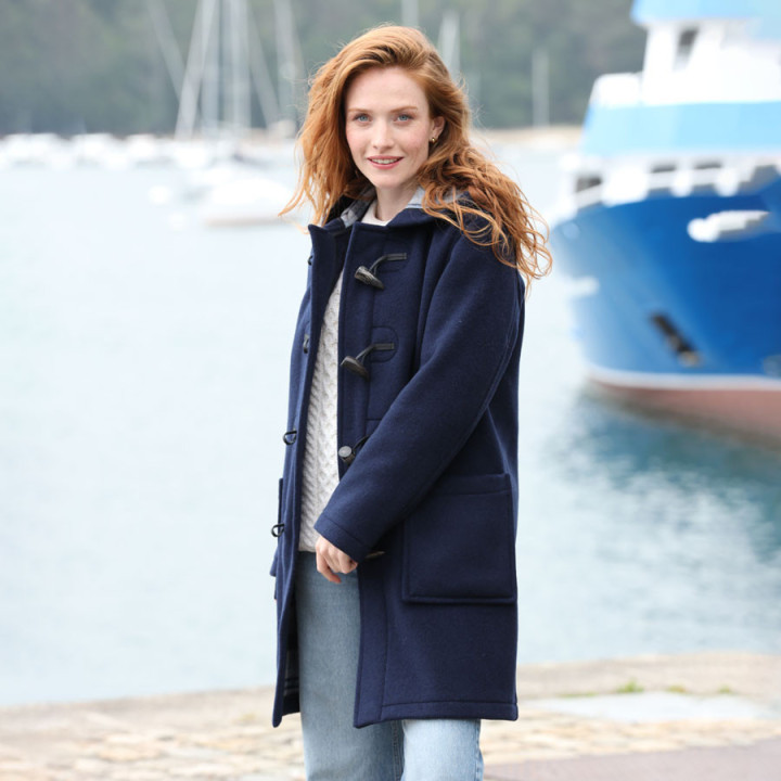Duffle-Coat Angela Bleu London Tradition