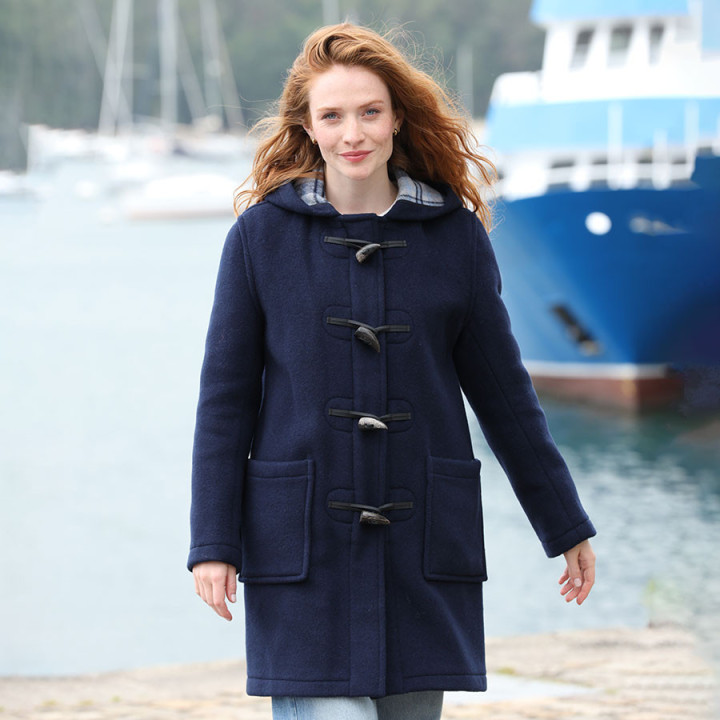 Duffle-Coat Angela Bleu London Tradition