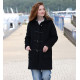 London Tradition black Angela Duffle-Coat