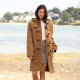 London Tradition Camel Emily Duffle-Coat