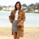 London Tradition Camel Emily Duffle-Coat