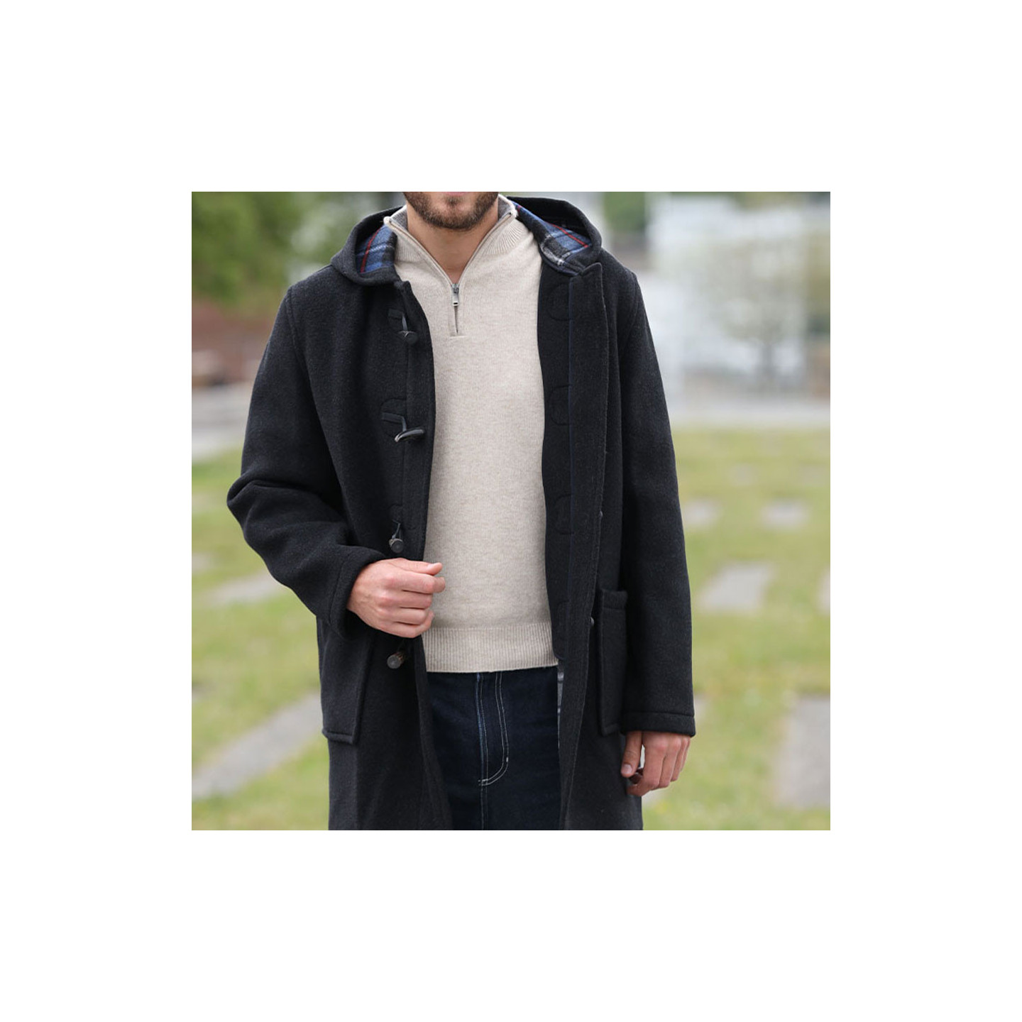 London Tradition Martin Navy Duffle-Coat