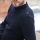 Pull Marin Navy Royal Mer