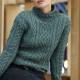 Inis Crafts green crewneck sweater