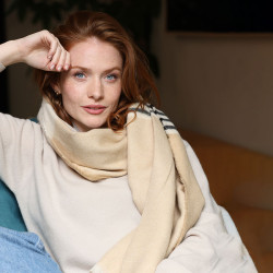 Out Of Ireland Scarf Layla Ecru
