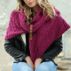 Echarpe Maille Rose Out Of Ireland