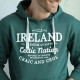 Sweat Capuche Ireland Vert Foncé