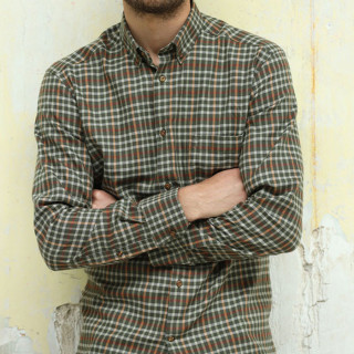 Chemise London Vert Out Of Ireland