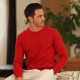 Pull Col Rond Rouge Best Yarn
