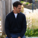 Best Yarn Navy 1/2 Zip Collar Sweater