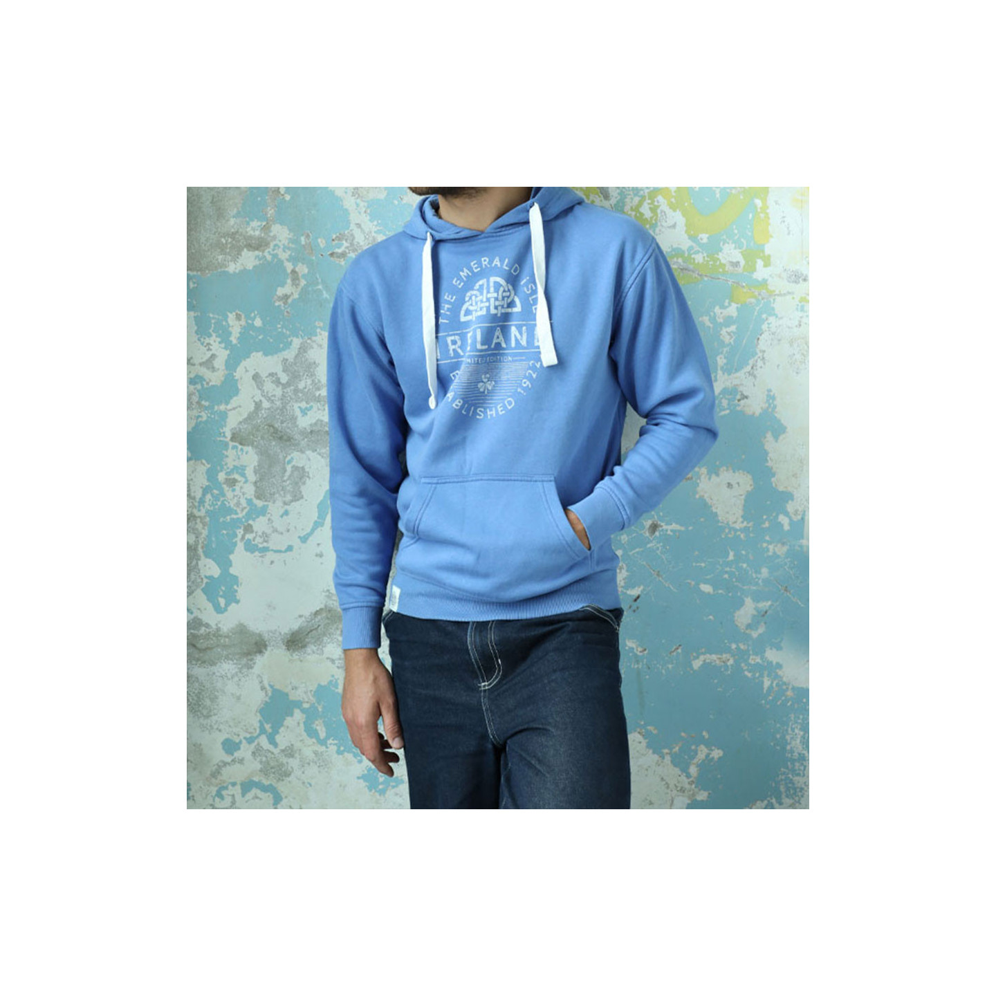 Ireland Blue Hoodie