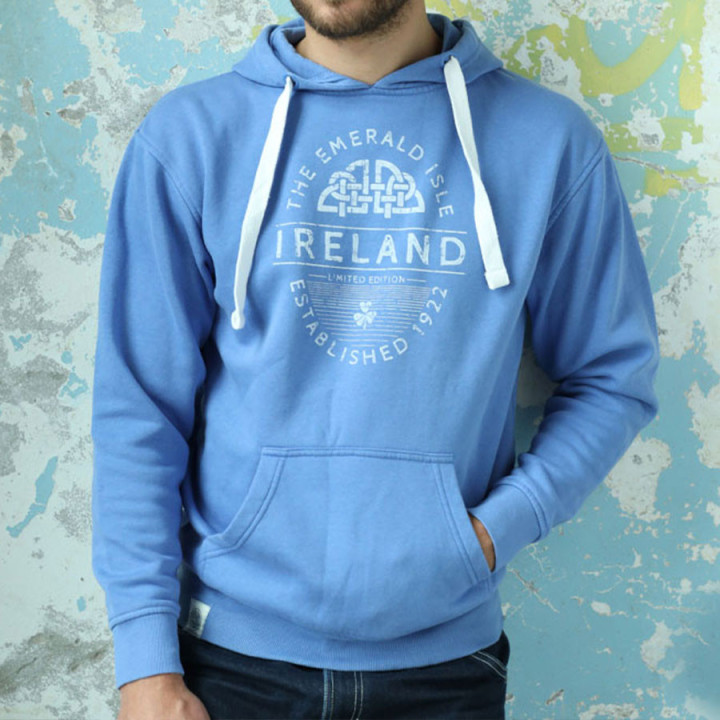 Sweat-shirt à Capuche Ireland Bleu