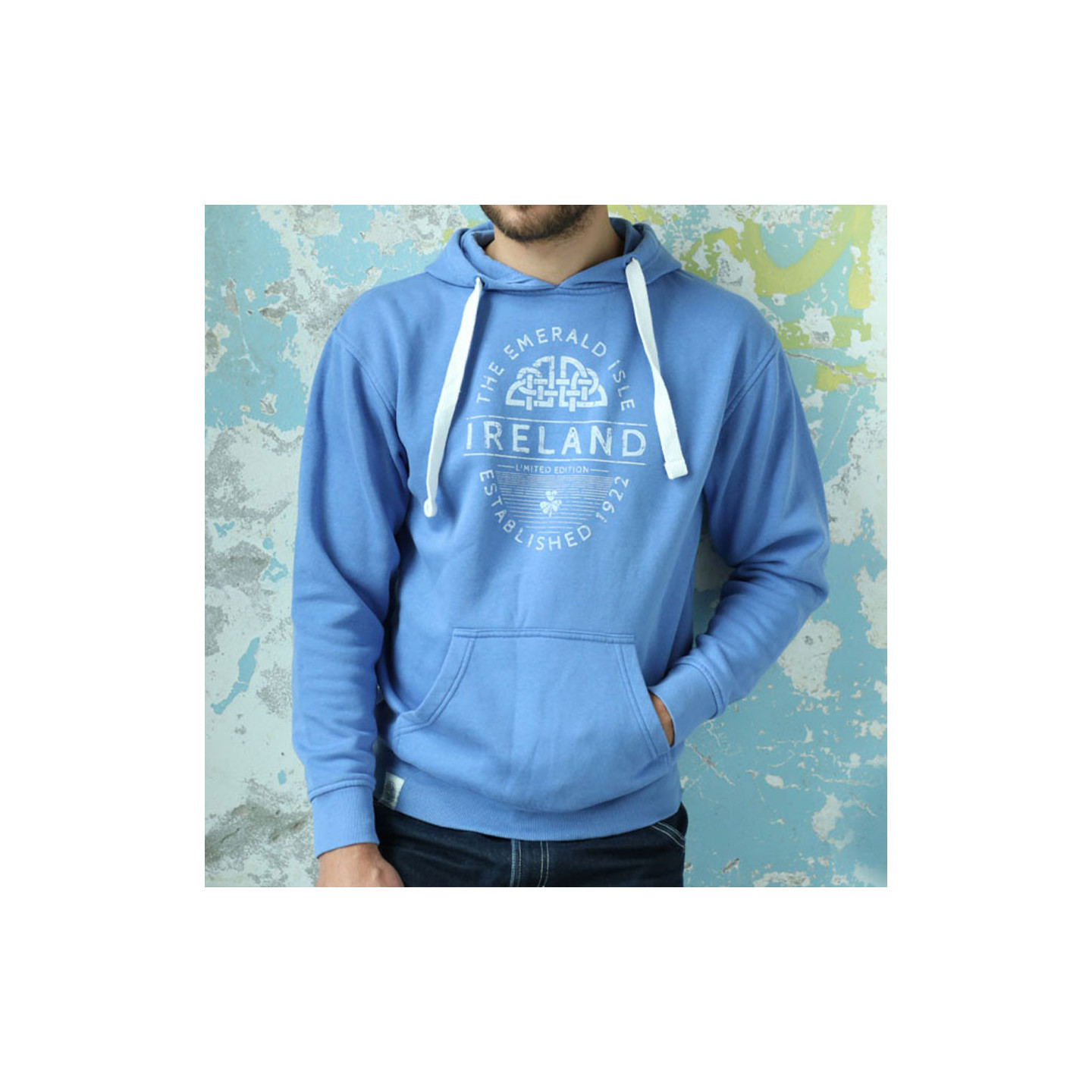 Ireland Blue Hoodie