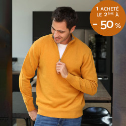 Celtic Alliance Yellow Half Zip Sweater