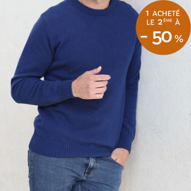 Celtic Alliance Crew Neck Dark Blue Lambswool Jumper