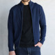 Celtic Alliance Zipped Navy Cardigan