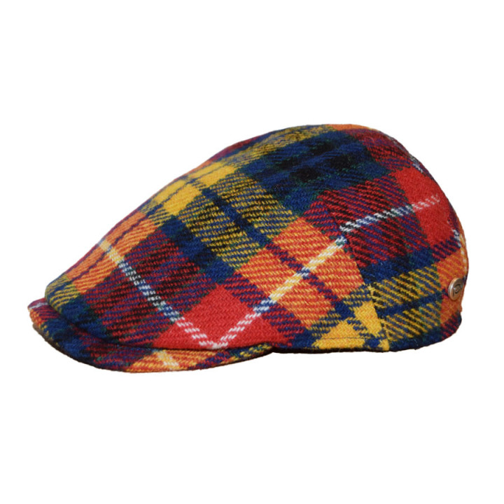 Casquette harris tweed multi ca