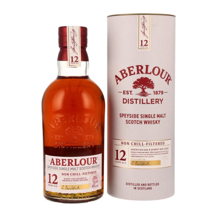 Aberlour 12 ans Un-chillfiltered 70cl 48°