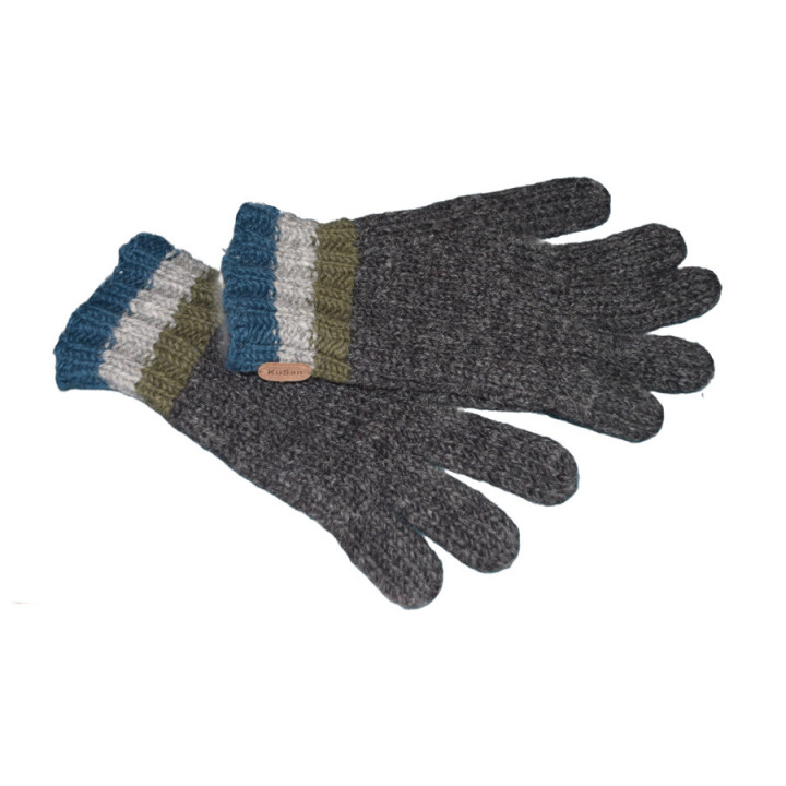 Mitaines oliver charcoal teal h25