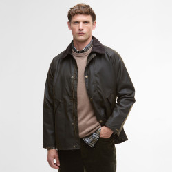 Veste Huilée Harker Olive Barbour