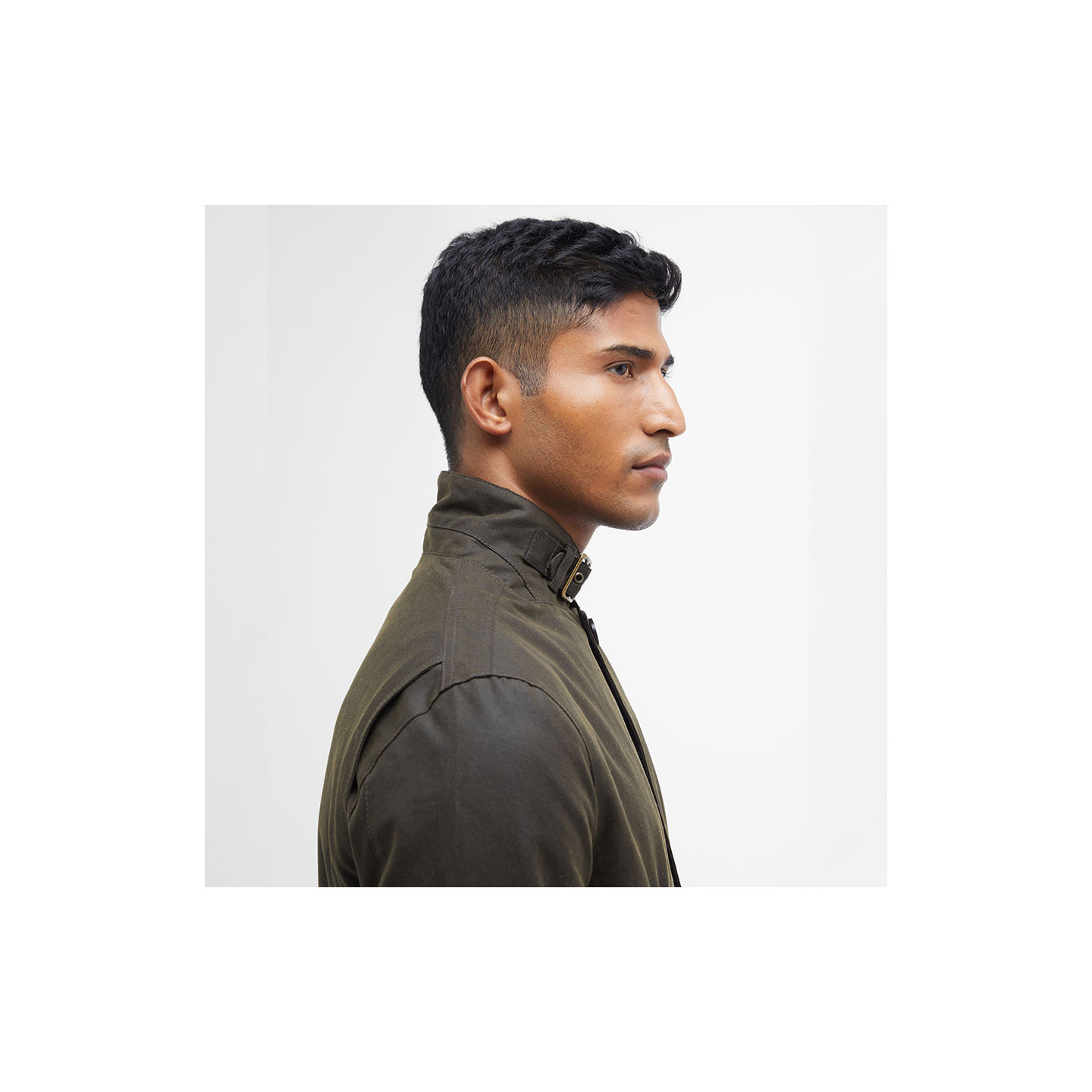Veste Huilée Lutz Olive Barbour