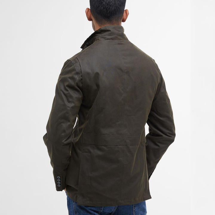 Barbour Lutz Olive Oiled Jacket