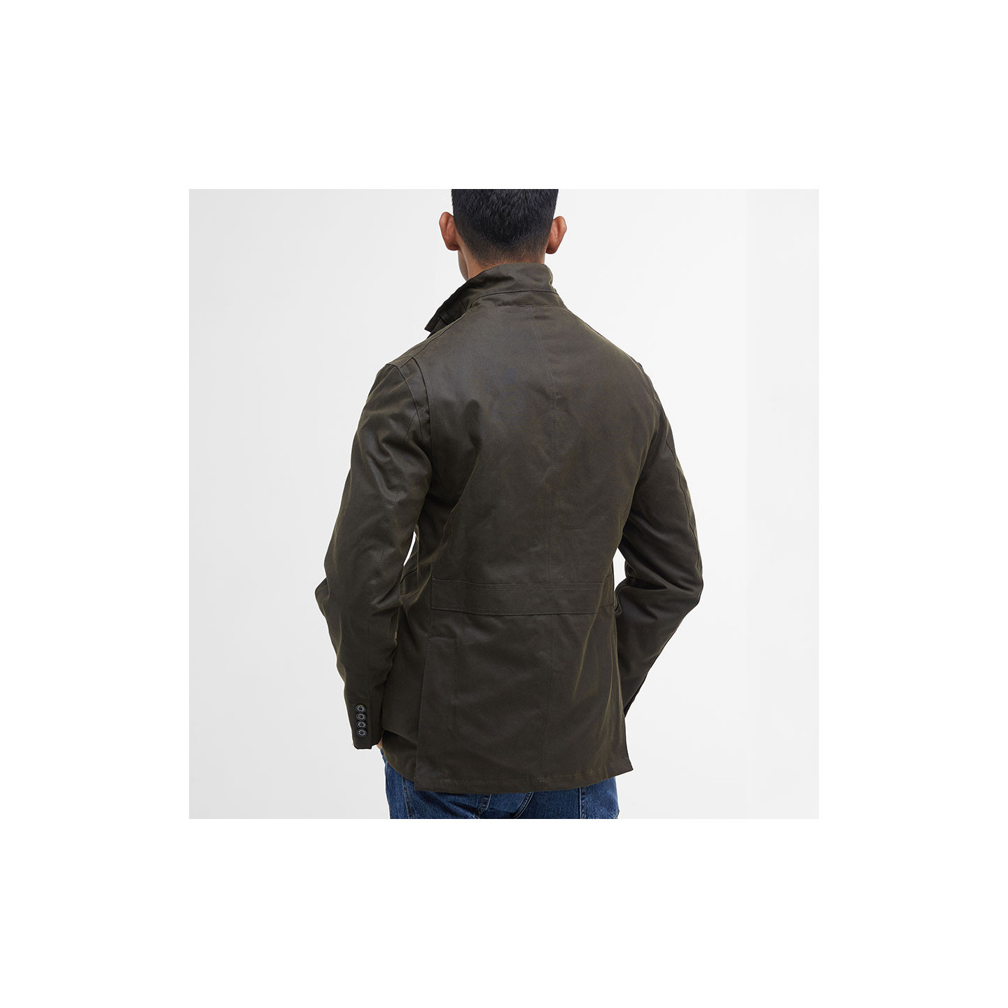 Barbour Lutz Olive Oiled Jacket
